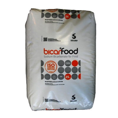 Bicarbonate de Soude (25kg). Grade alimentaire.